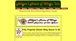 Desktop Screenshot of houseofwings.com